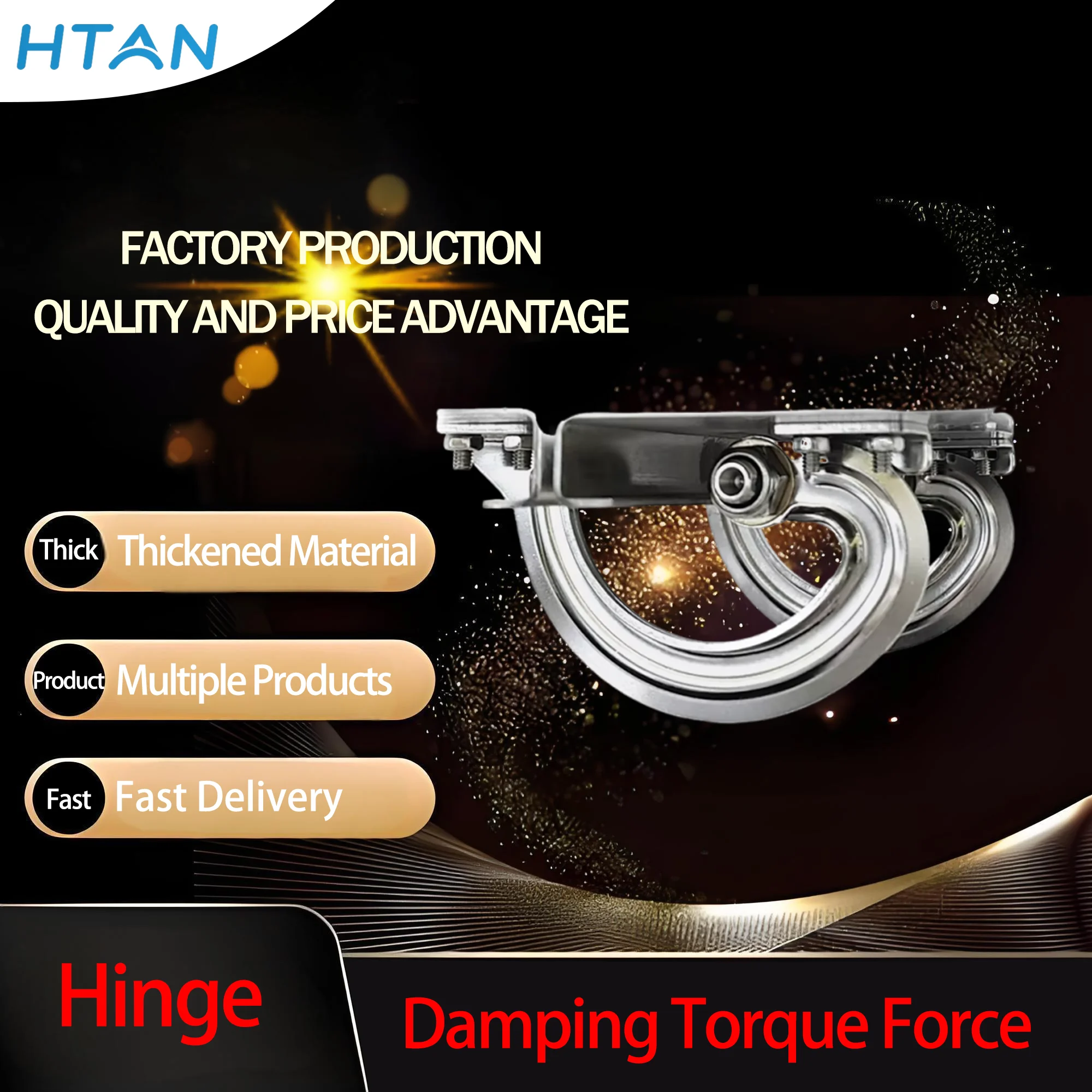 

Torque Butterfly Iron Hinge Industrial Machinery and Equipment Positionable Internal I-shaped Brake Type Hinge