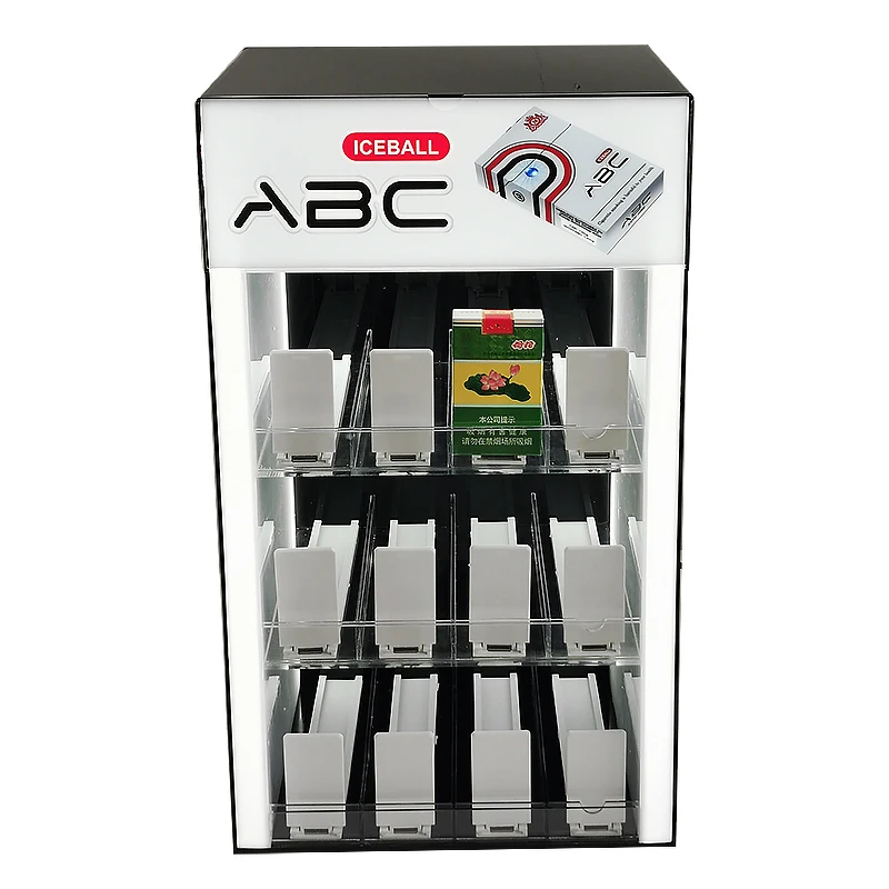 Rak Display Toko Kustom Akrilik dengan Pencahayaan