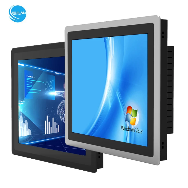 

4GB RAM 128GB SSD Cheap Price 10.4" 12.1" 21.5" touch Panel IP65 All-in-one PC I3 I5 I7 industrial touch panel pc