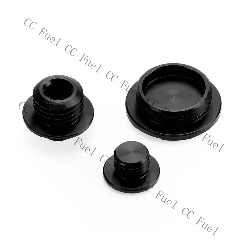 C+ BLACK OIL LOAD CAP CRANKCASE COVER KIT FOR HONDA CRF 150 250 450 R 02~17 T9