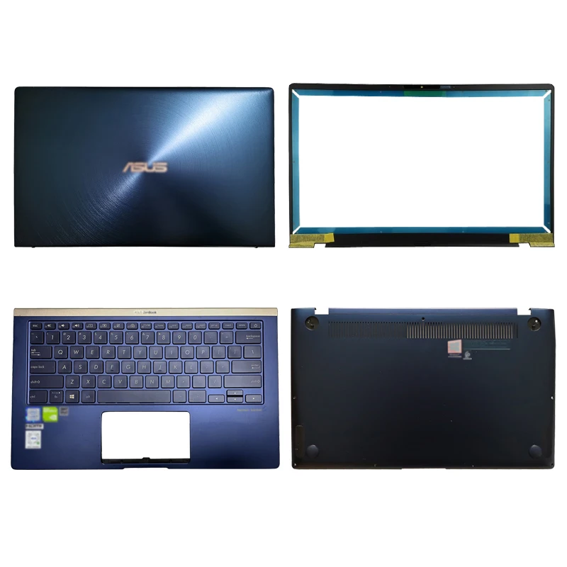 

NEW For Non-Touch ASUS Deluxe14 U4300 UX433 UX433F UX433FN UX434 Laptop LCD Back Cover/Front Bezel/Hinges/Palmrest/Bottom Case