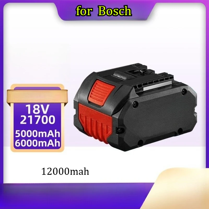 

12000mAh Replaces for Bosch's New 18V BAT6009G622 21700 Lithium Battery with Intelligent Protective Battery