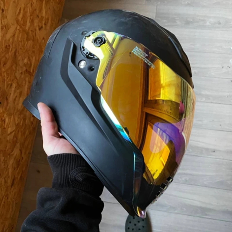 Casco Visiera Shield- per Icon Airflite Protezione solare ad alta resistenza Capacete Parabrezza Protezioni UV Accessori per