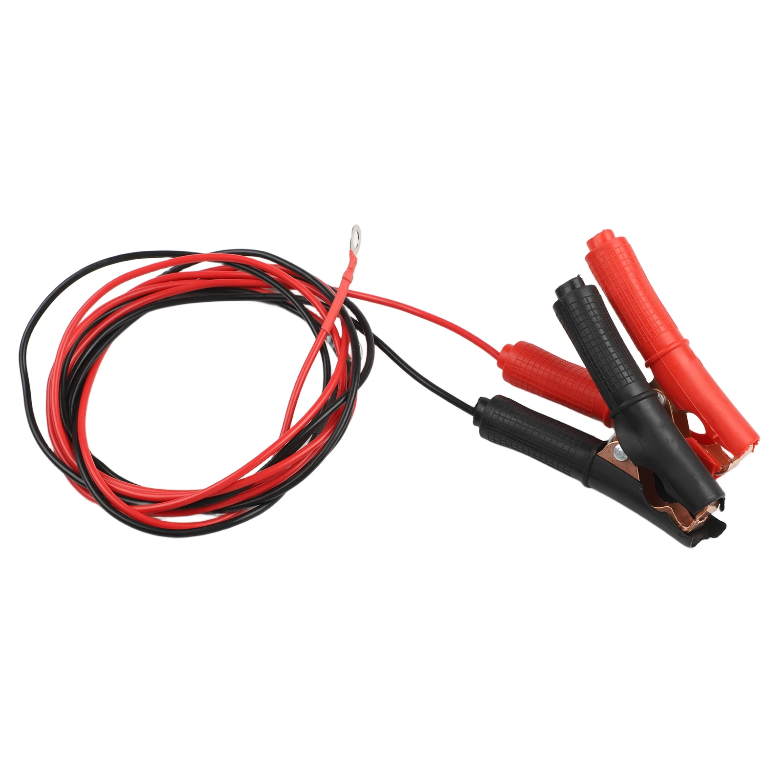 Heavy Duty 30A For Alligator Clips for Jumper Cables Compatible with 12V and 24V Applications for Car Battery Boosting