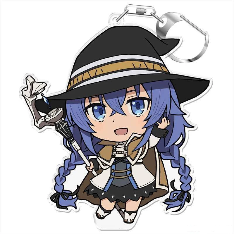 Anime Store Mushoku Tensei_ Jobless Reincarnation Sylphiette Eris Boreas Greyrat Acrylic Keychain Pendant Ornamen Gifts About6cm