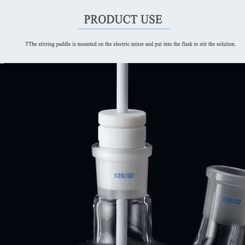 Polytetrafluorethylen-Rühr stopfen Rühr hülsens topfen Tetrafluorethylen-Rühr hülsens topfen Laborgeräte 14-50