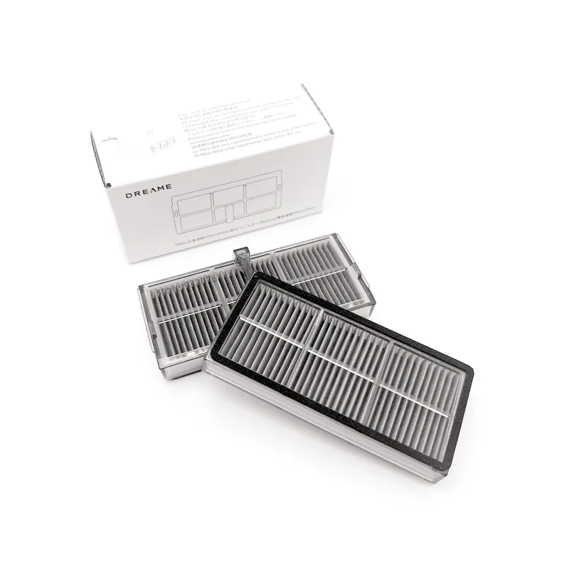 قطع غيار المكنسة الكهربائية الروبوتية الأصلية Dreame Bot X40 Ultra لـ Mijia M40 المطاطية الرئيسية/قص الشعر/الفرشاة الجانبية، الفلتر، ممسحة خرقة