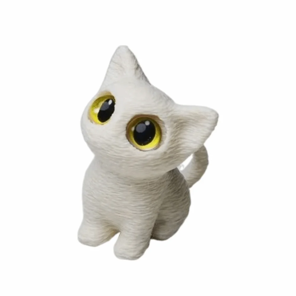 PLA Halloween Katze Anime Figur Modell Ornament 3D Gedruckt Katzen Figuren Sammlerstück Lustige Kätzchen Micro Landschaft Handwerk