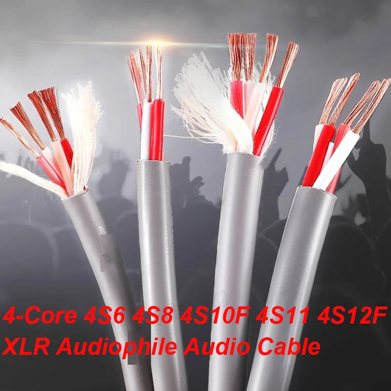 1-30m CANARE 2/4-Core Speaker Cable Audio Surround 2S7F/2S9F/2S11F/4S12F/4S6/4S8/4S11 Car Performance Mobile Speaker Audio Cable