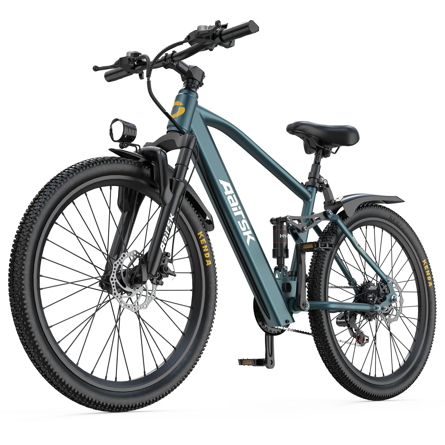 Aairsk GT900 Erwachsenen-Elektrofahrrad 250W Motor E-Bike 36V 13Ah Akku 26 Zoll Reifen E-Mountainbike für Fitness und Training – Detail 16
