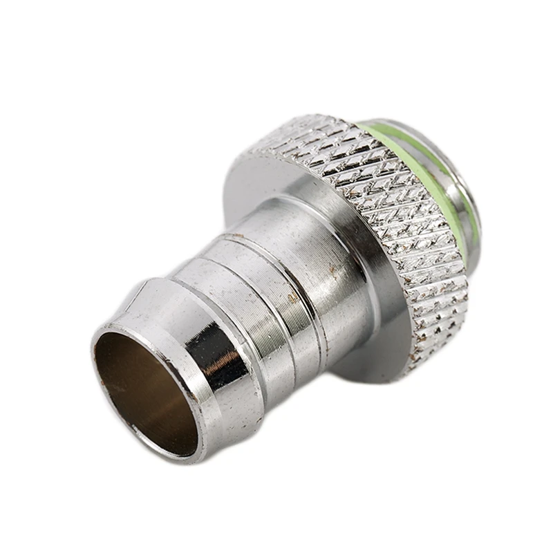 PC 컴퓨터용 수냉식 방열판, G1/4 크롬 구리 수냉식 라디에이터, 바브 피팅, 5 개