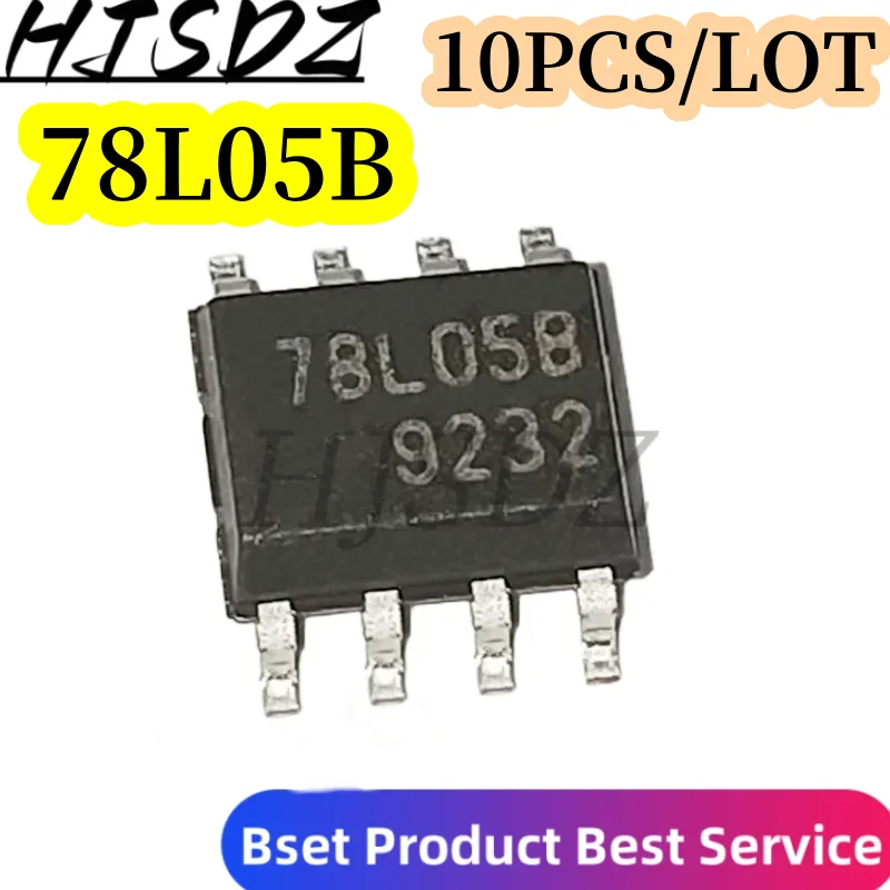 10PCS/LOT  78L05B SOP-8 78L05 SOP SMD Voltage Regulator Chip new In Stock