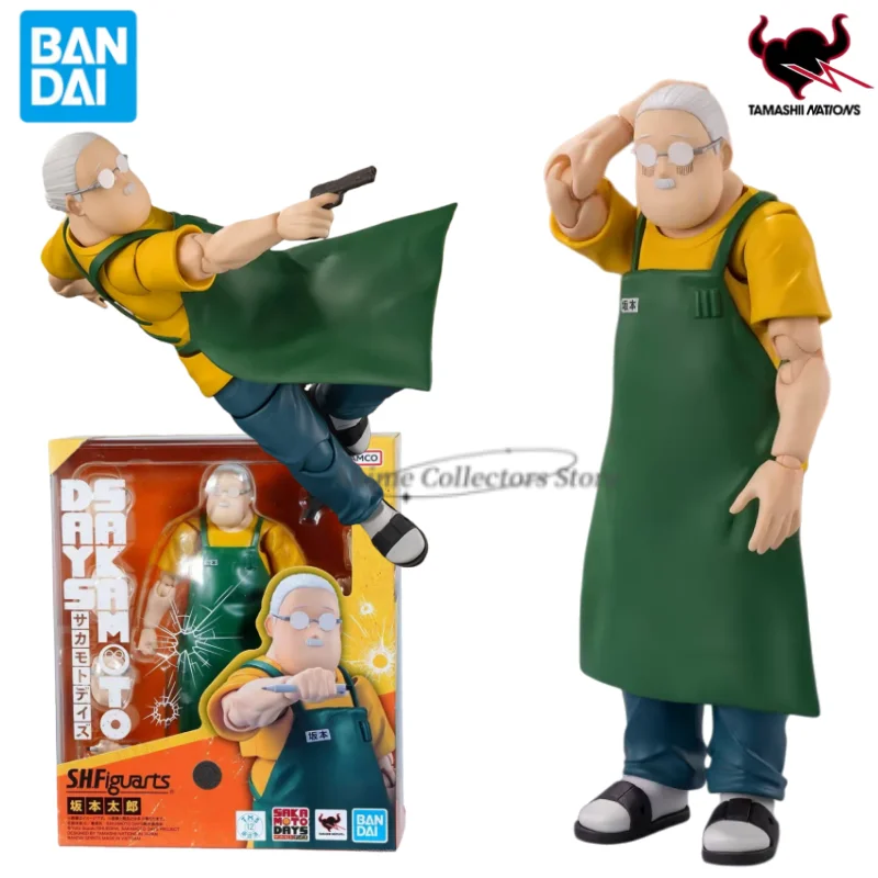 

Original Bandai S.H.Figuarts SHF Taro Sakamoto SAKAMOTO DAYS Anime Action Figure Collectible Joint Mobility Model Toys Gift