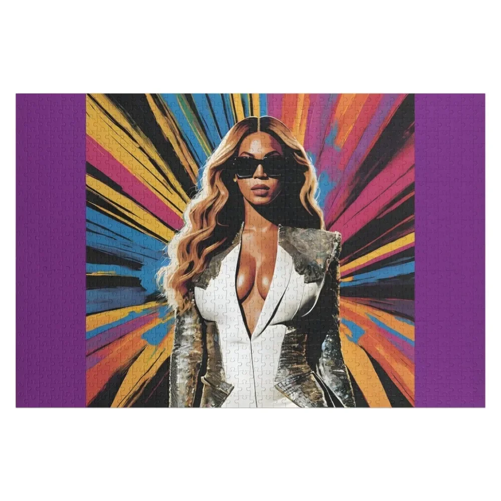 

Beyonce Portrait v2 Jigsaw Puzzle Custom Gift Custom With Photo Custom Photo Personalised Toys Puzzle