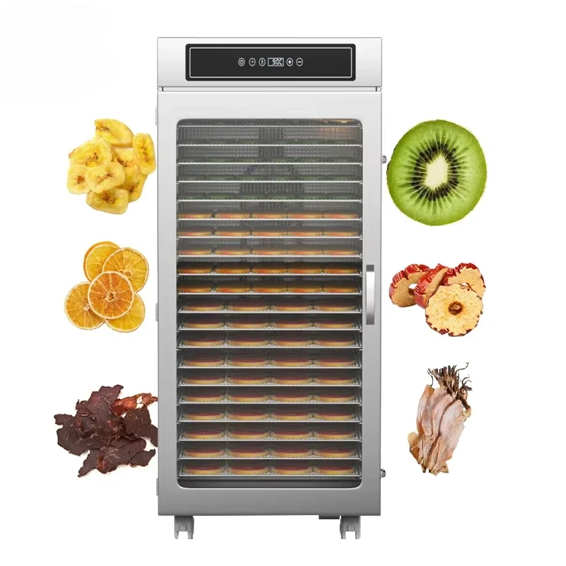 

Commercial 20 tray large capacity food dehydrator fruit dryer