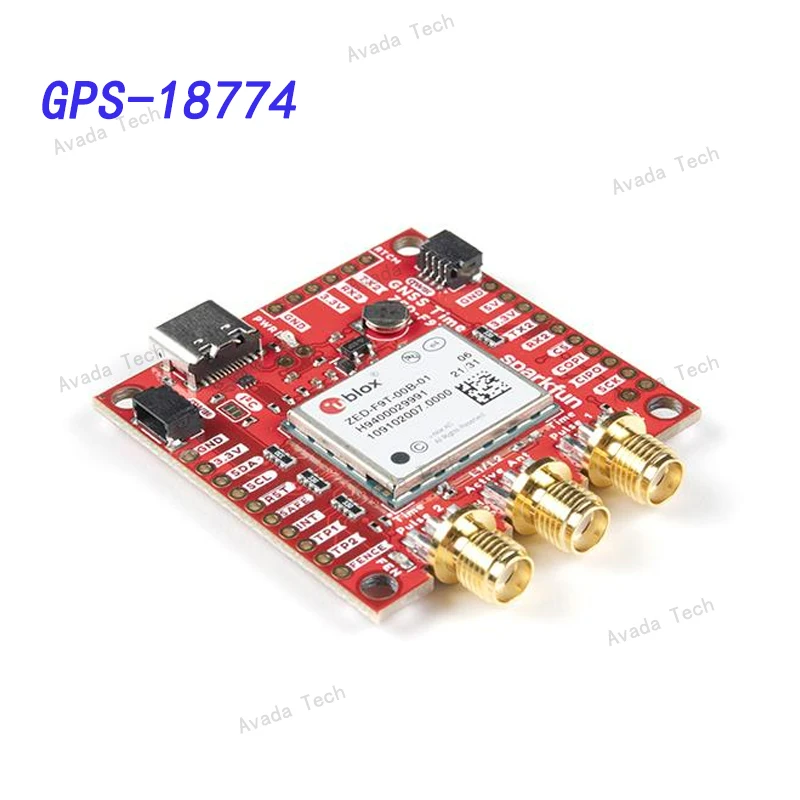 

Avada Tech GPS-18774 ZED-F9T GNSS TIMING BRKOUT QWIIC