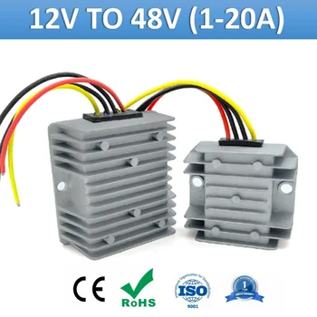 12V Naar 48V 12vdc Naar 48vdc Spanningsstabilisator 1a-20a Output Boost Vermogensconverter Dc Dc Stapsgewijs Omzetter