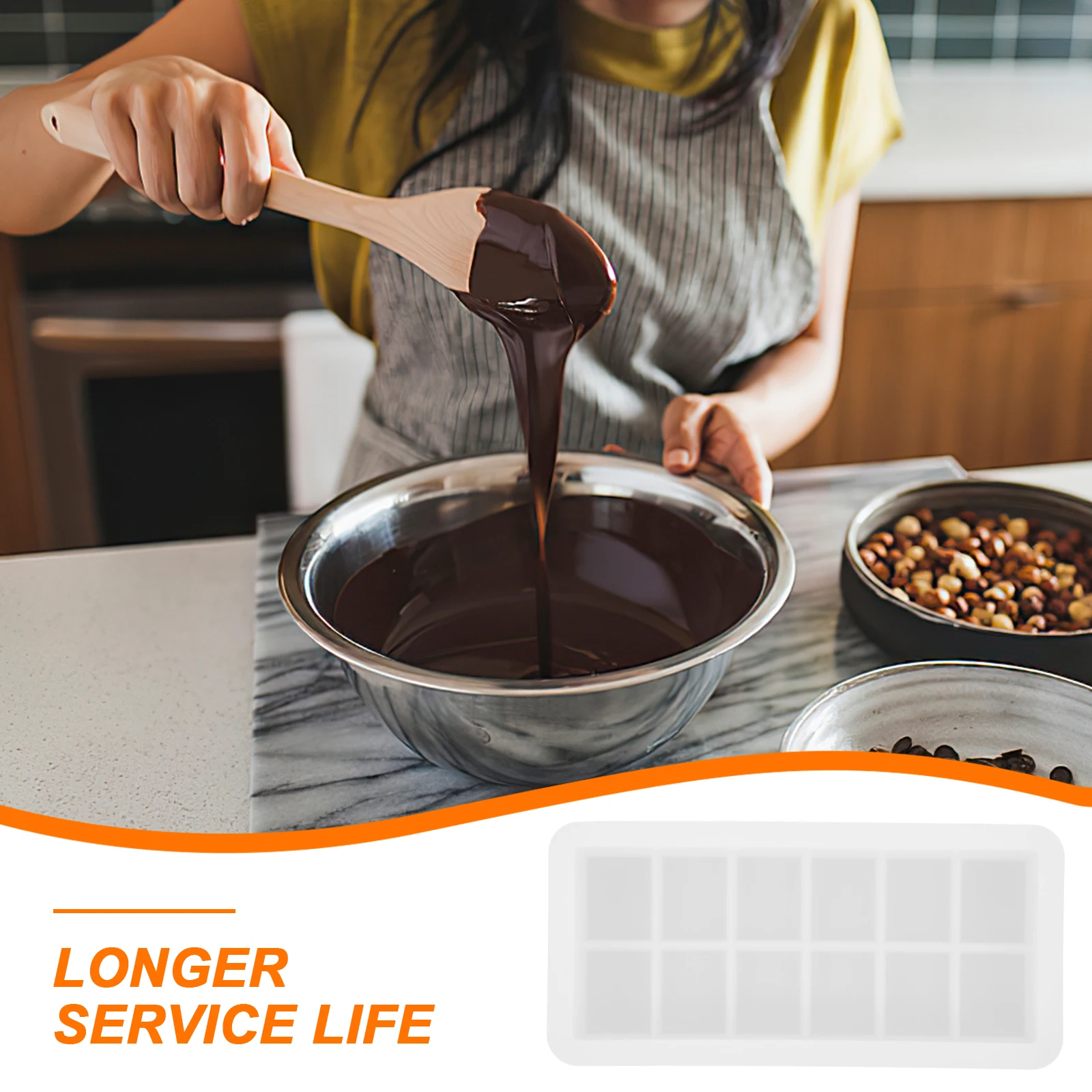 

Silicone Chocolate Molds Baking Dessert DIY Candy Mold Cake Decor Fondant Chocolate Molds for Adult Fudge Bakery Chocolates