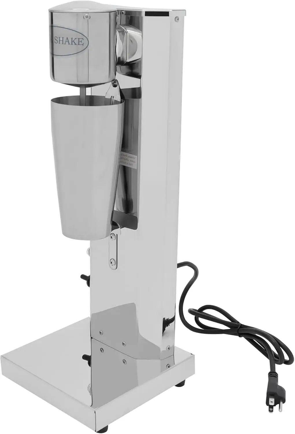 

Milkshake Maker,180W Commercial Milk Shake Machine with Dual Gears & Intelligent Micro Switch Stainless Steel Electric Milkshake