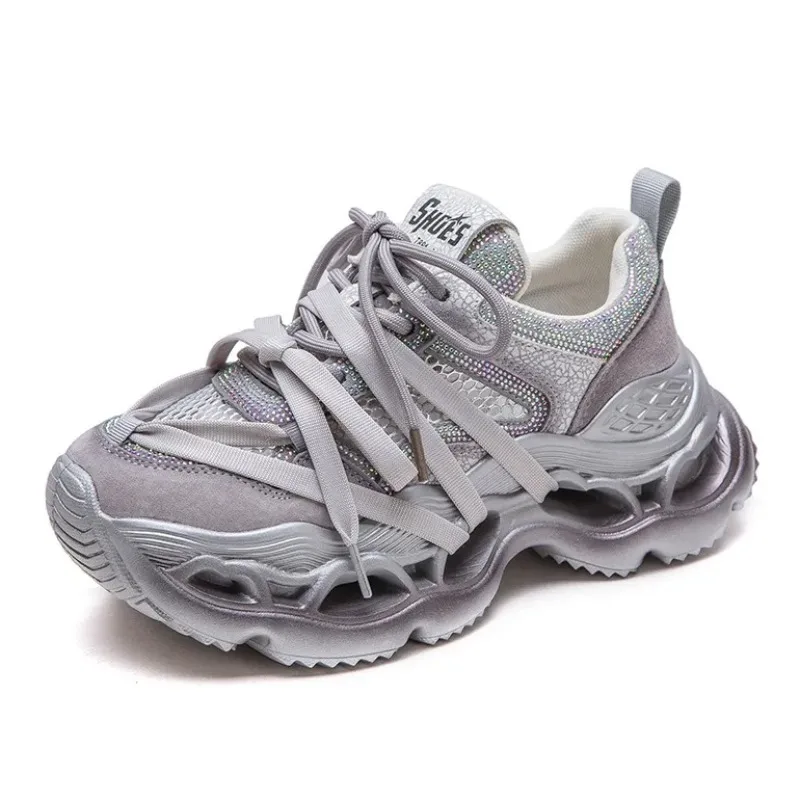 baskets-decontractees-a-semelle-epaisse-pour-femmes-chaussures-d'ete-en-maille-respirante-couleurs-melangees-strass-hauteur-exterieure-augmentant-65cm