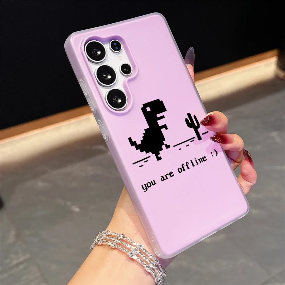 Für Samsung Galaxy S21 S26 S25 S24 S23 S22 Ultra Plus FE Hülle Lustige Cartoon-Drachen-Abdeckung Für A37 A36 A54 A55 A56 Staubdichte Schutzhülle – Detail 9