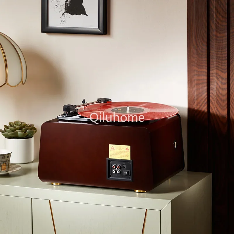 Modern Vinyl Record Player Phonograph Multi-Function Record Player Audio Customer Decoration