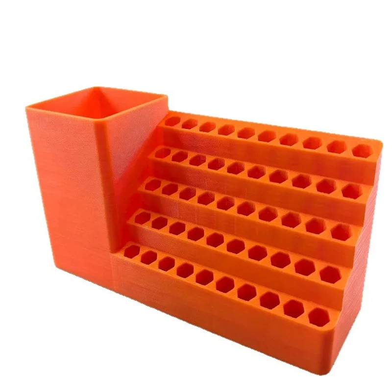 Cross-border 6.35mm Hexagonal Bead Drill Bit Screwdriver Storage Box Tool Storage Artifact