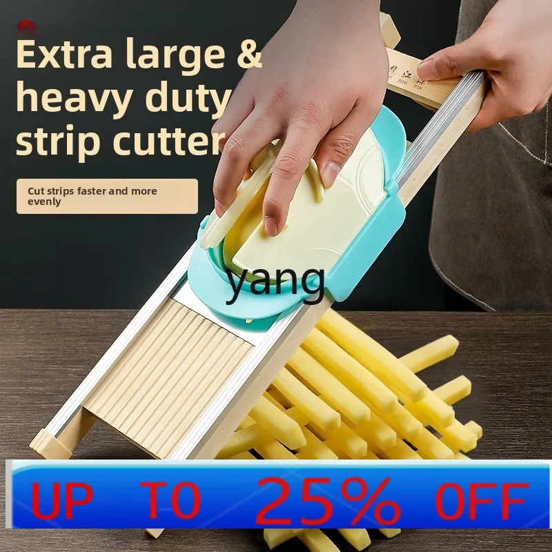 

LMM large commercial thick silk wiper cucumber wipe French fries tool cutting radish strips artifact