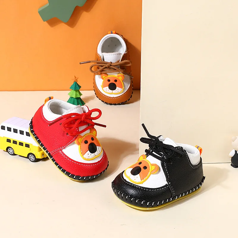 Fashion Baby Shoes Spring Versatile Walkers Comfort Simple Cartoon Baby Girl Shoe Cute Non Slip Daily Boy Shoes Soft Casual Shoe