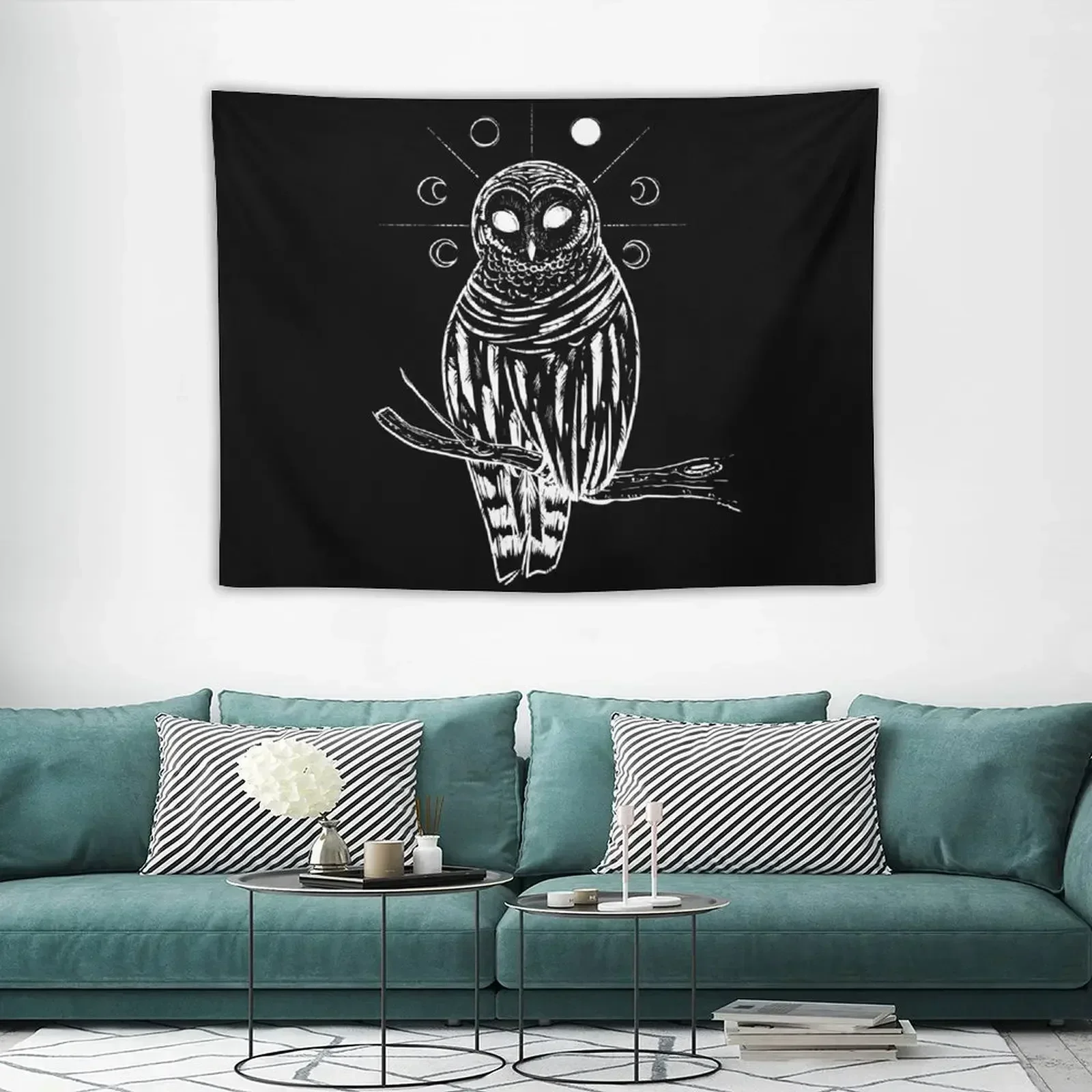 

Witchy owl Tapestry Wallpapers Home Decor Room Aesthetic Decor Cute Decor Tapestry