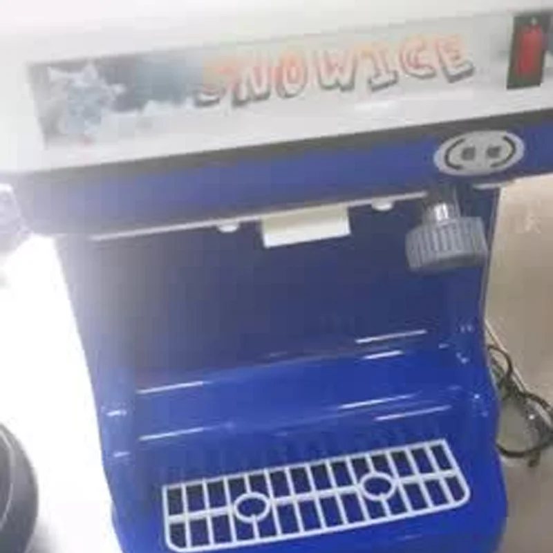 Ice Shaver Crusher for Parties Snack Bars Home Use High Quality   Stainless Steel Blades Tabletop Shaved Ice