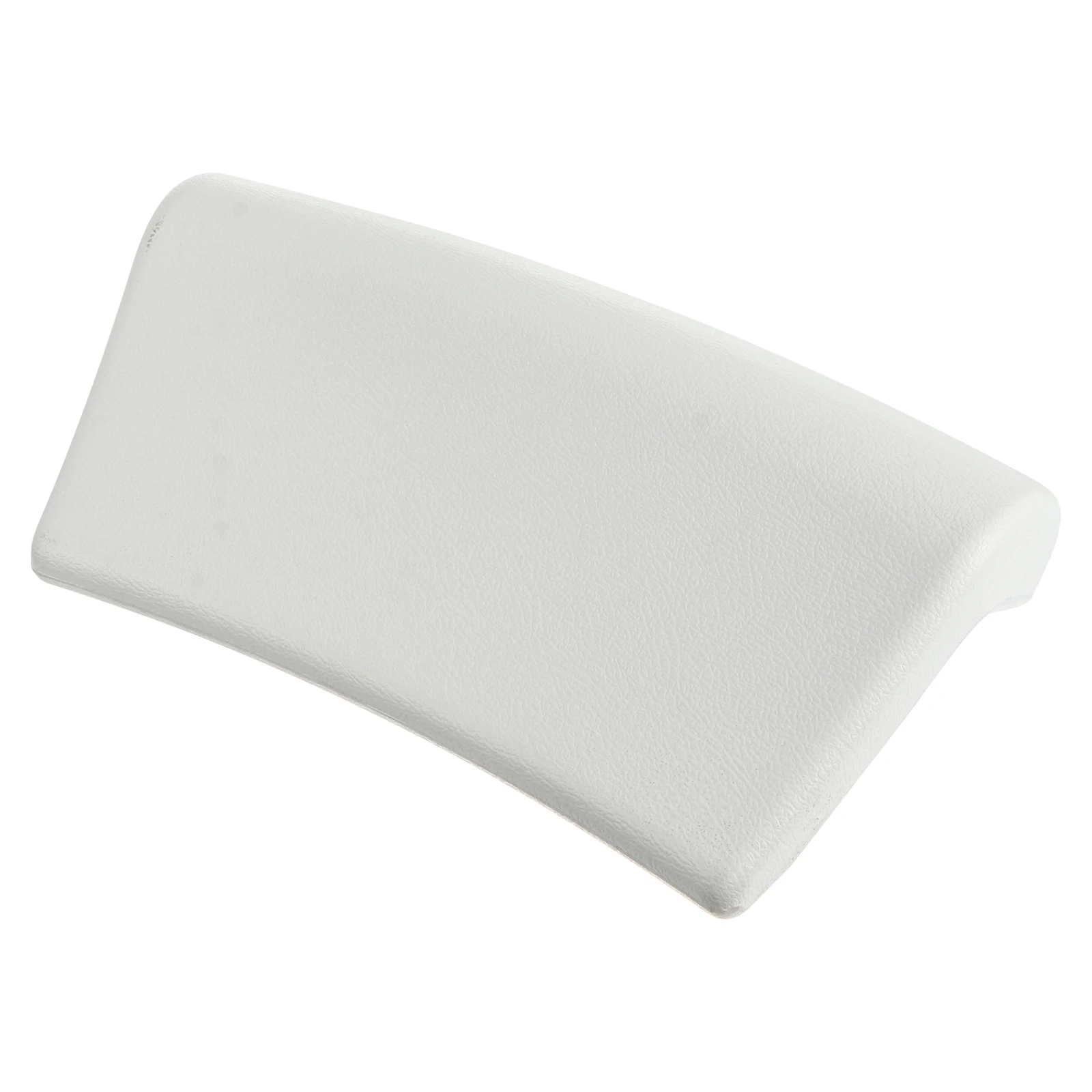 

Bathtub Pillow Bath Cushion Soft PU Bathtub Pillow Wedge White Color Non Slip Ergonomic Comfort Bathroom Supply