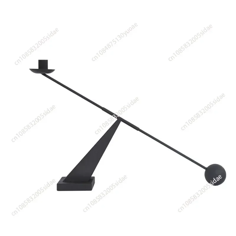 Applicable to Unique interior candlestick Bedroom Industrial Modern vintage candlestick living room Hotel center