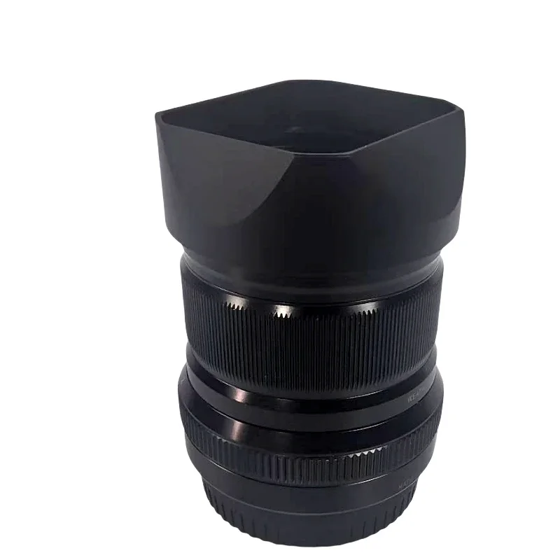 تصميم لـ Fujifilm XF 50mm F2 ‌   غطاء عدسة معدني مربعة الشكل مع غطاء معدني