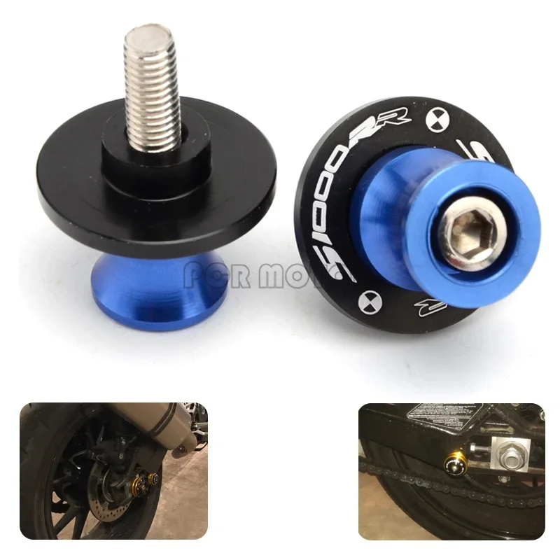 For BMW S1000 R RR S1000RR 09-16 S1000R 2009-2019 2020 2021 2022 2023 Motorbike CNC Swingarm Spools slider with Laser LOGO - Image 6