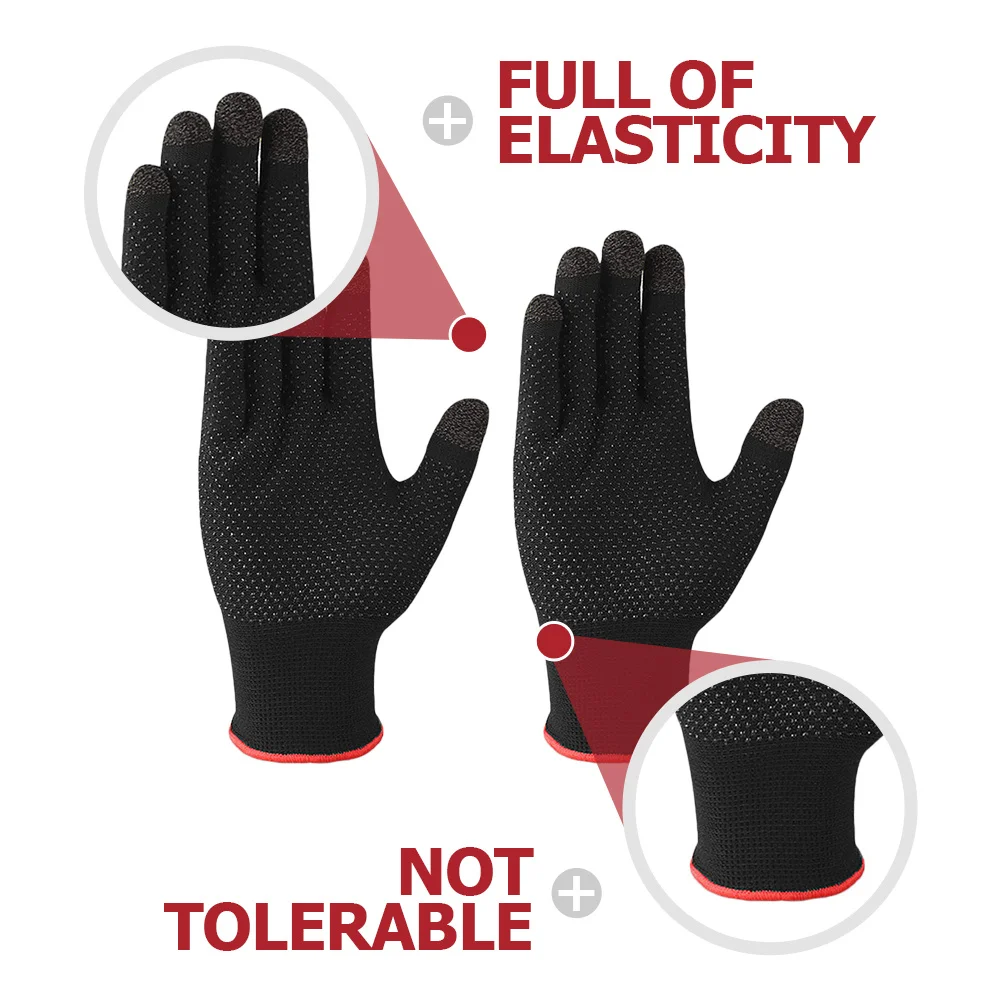 

2pcs Touch Screen Winter Anti-Slip Sports Finger Gloves For Phone Computer Use Mens Womens Touchscreen Gloves Motorcycle Gear