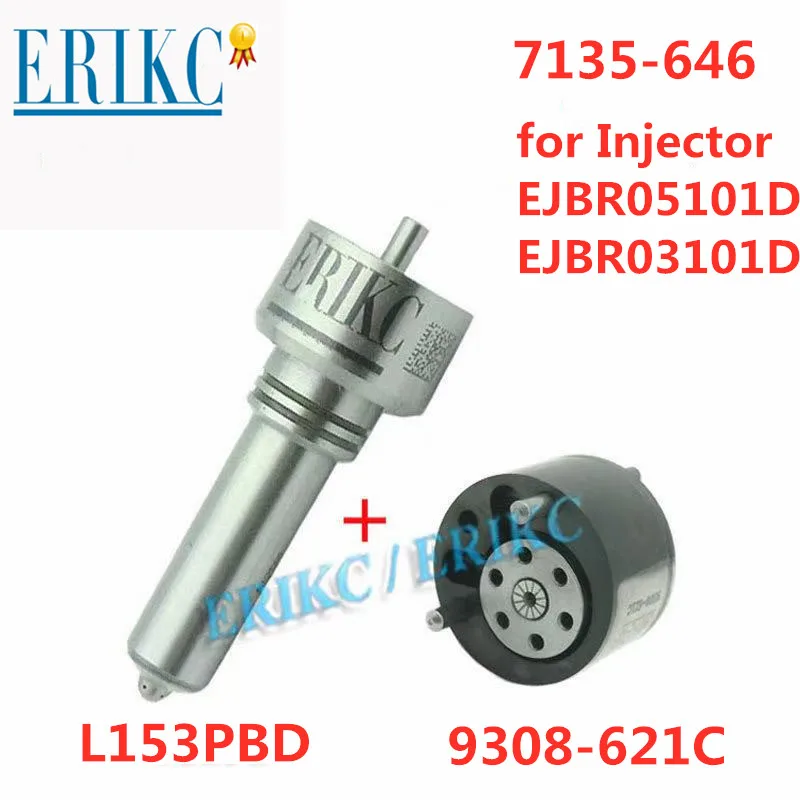 Nozzle L153PBD Fuel Injector Valve 9308-621C 28239294 Repair Kit 7135-646 for Delphi EJBR05101D EJBR03101D RENAULT SUZUKI