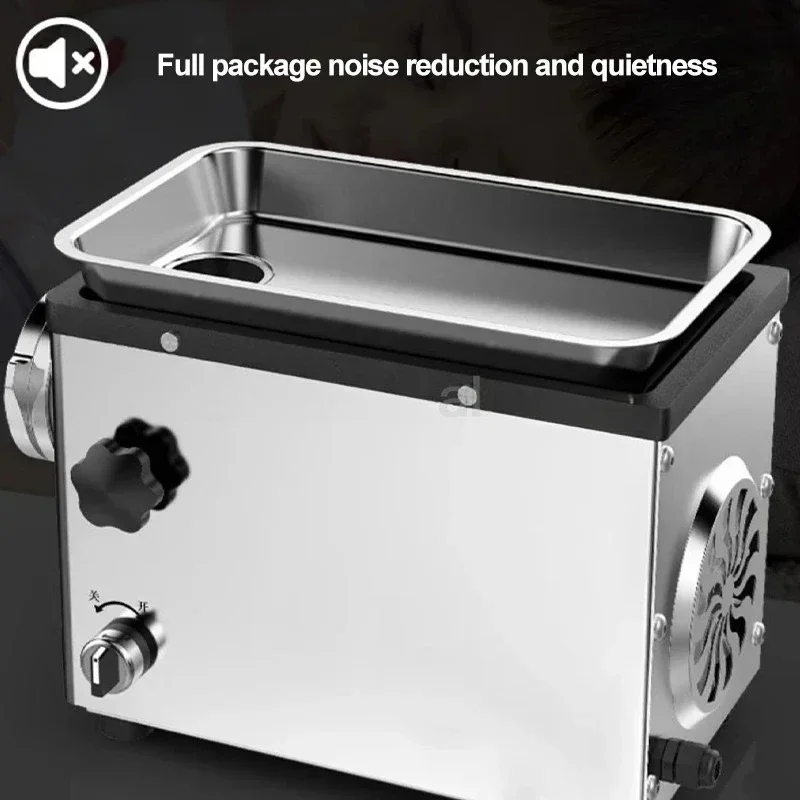 950-1300W Meat Grinder 70dB Food Processor SUS Multifunction Automatic Meat Slicer With Detachable Parts For Restaurant Kitchen