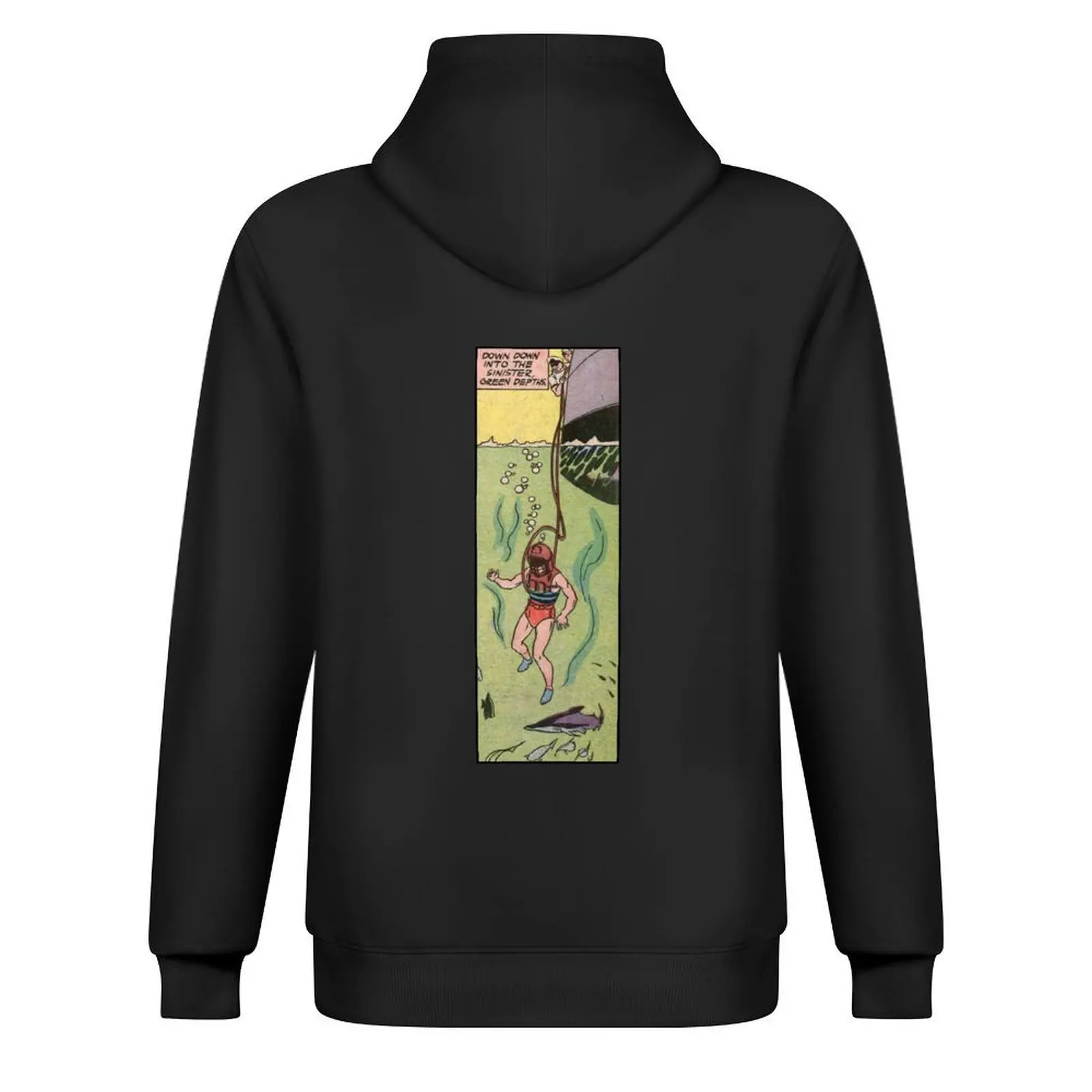 Down Down Into The Sinister Green Depths... Hoodie autumn new products mens designer clothes fashion men tracksuit