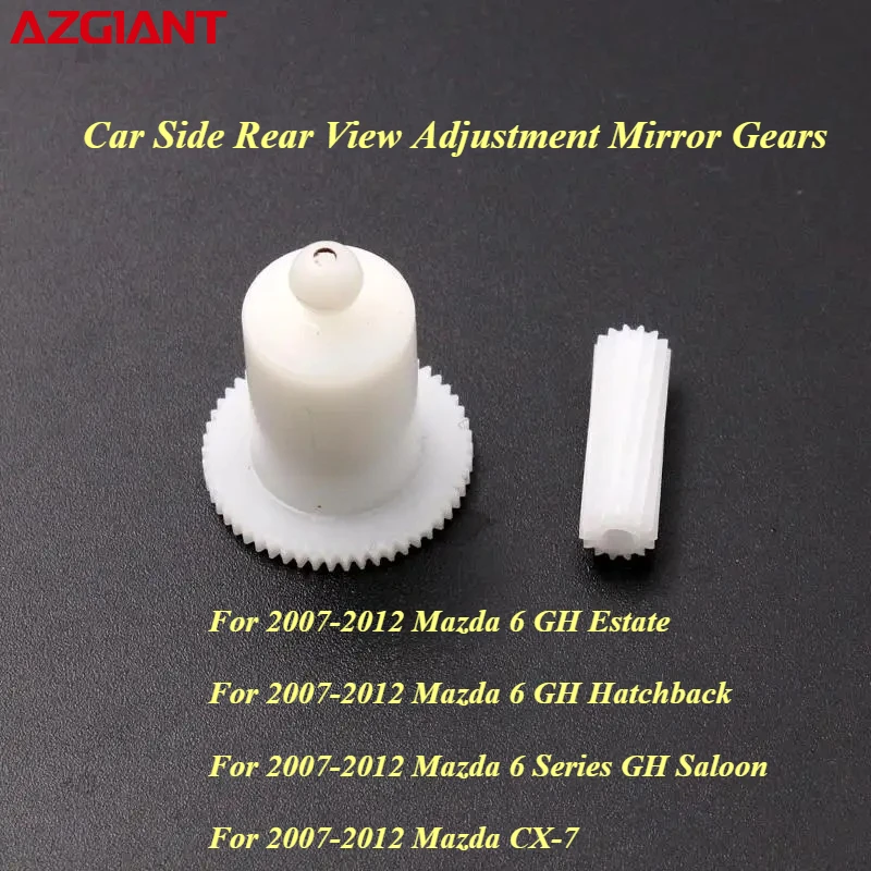 

Car Side Rear View Adjustment Mirror Gears For Mazda 6 GH Estate Hatchback 6 Series GH Saloon 2007-2012 CX-7 2007-2012 Auto part