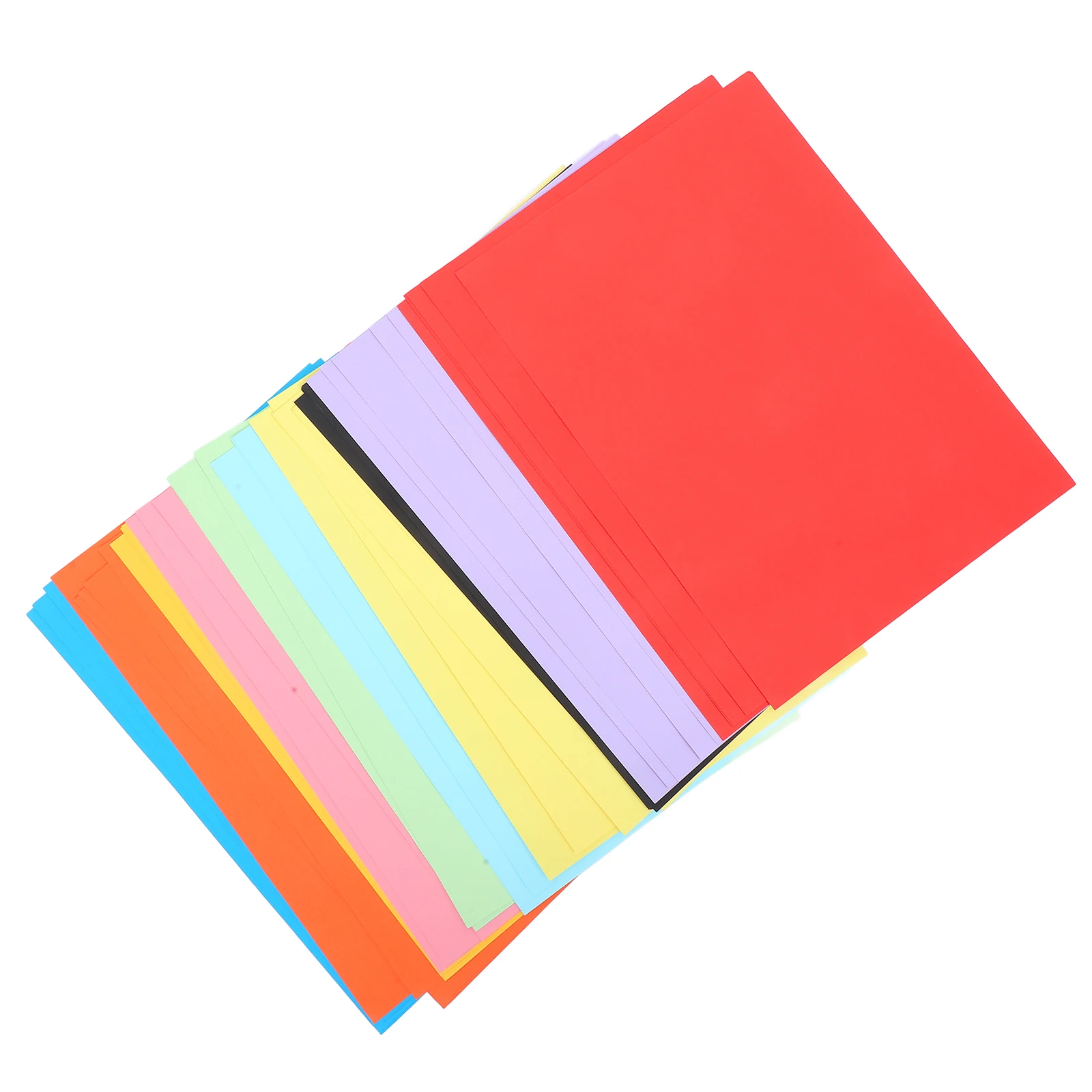 

50Pcs Thick Multicolor Cardstock Paper 200gsm A3 Colored Paper for DIY Crafting Scrapbooking Origami Projects Thick Poster Board