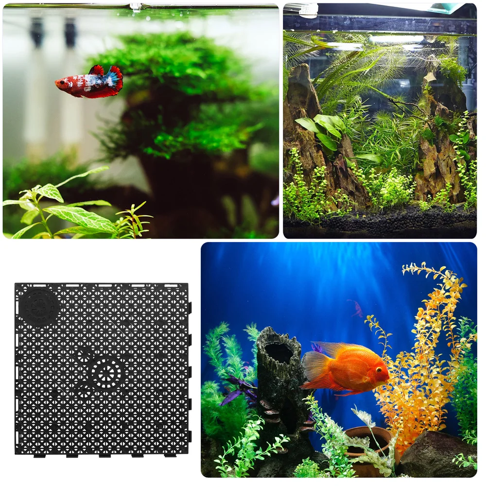 

12Pcs Aquarium Divider Plates PP Material Fish Tank Isolation Boards Filter Trays Breeding Fish Separators Supplies