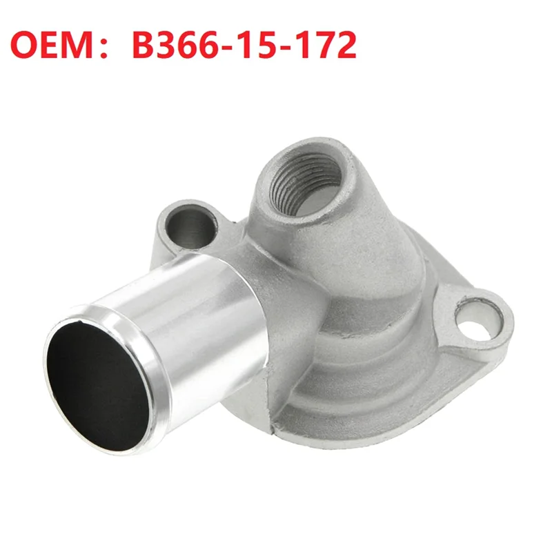

Easy To Use B366-15-172 Aluminum Engine Coolant Thermostat Housing For Mazda 323 Protege MX-3 1990-1995 1.6L 1.8L Parts B3661517