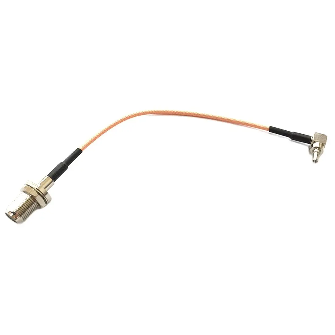 CRC9 To F Pigtail Cable Type Female Male TS9 Right Angle 90-Degree For 3G Modem Extension