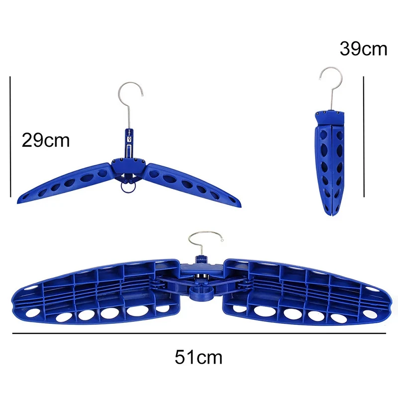 Diving Suit Hanger Multi Purpose Foldable Hanger Stand for Snorkeling Diving Surf Wetsuit Drysuit