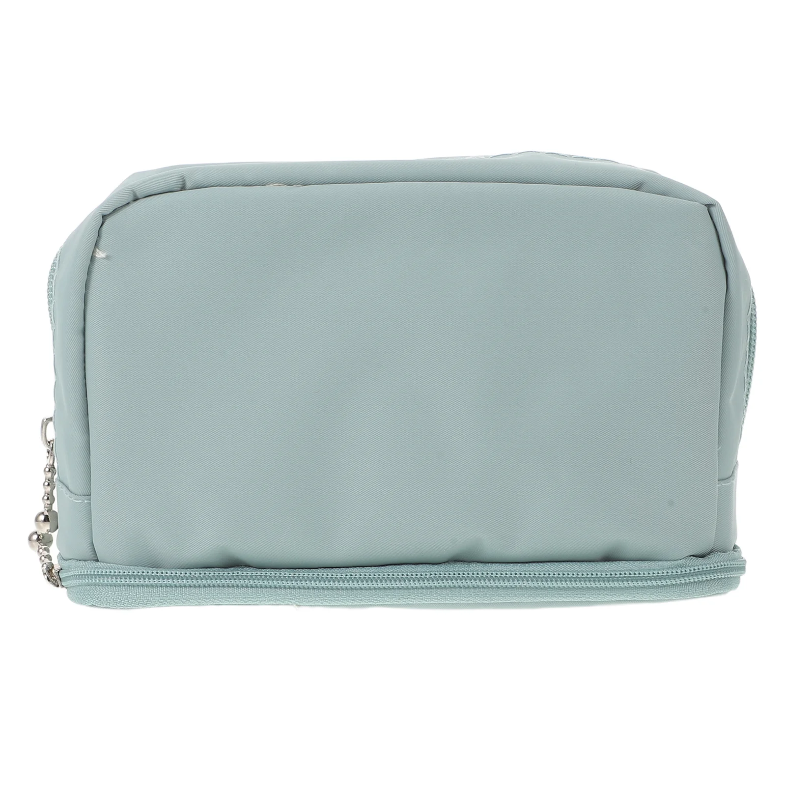 

Slim Makeup Brush Case - Multifunctional Portable Travel Makeup Storage Bag - Water Resistant Nylon Organizer for Brushes and