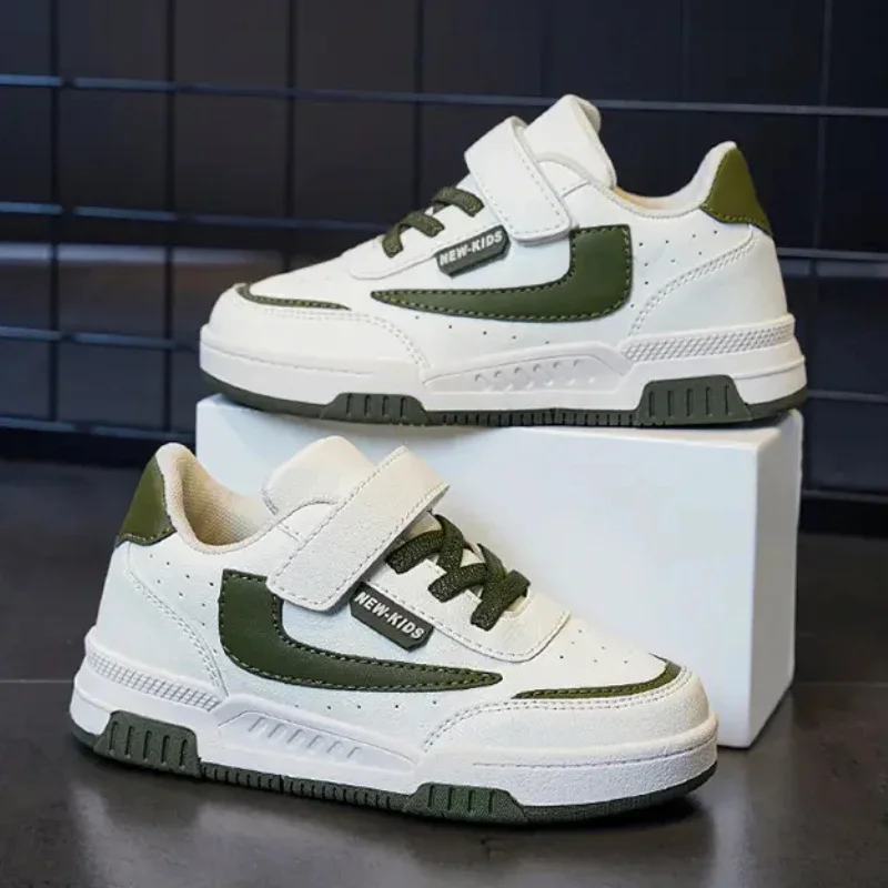 

Spring and Autumn Running Sneakers for Kids Non-slip Shoes for Boys Sneakers Leather Kids Tennis Hugh Fashion Mesh Kids Shoes