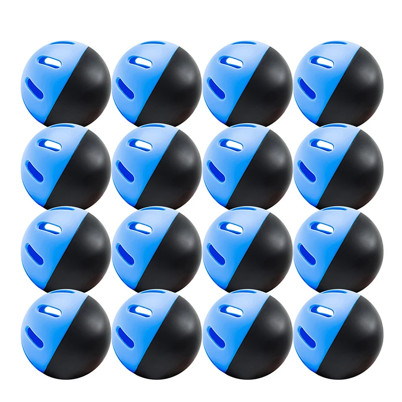 Beginner Plastic Baseball Practice Balls 16 Hole Air Flow Balls Indoor And Outdoor Lightweight Hitting Training Softballs