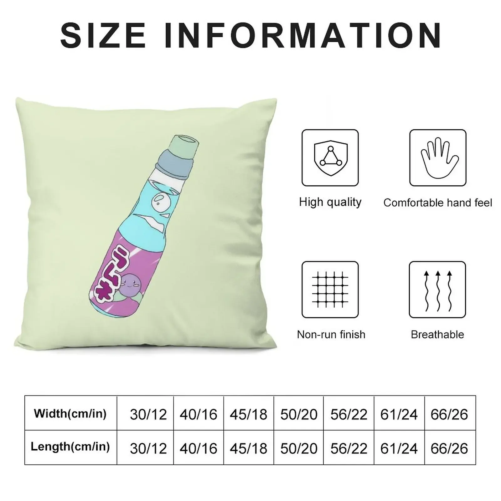 Kawaii Blueberry Soda Drink Throw Pillow pillow pillowcase pillowcases for sofa cushions pillow