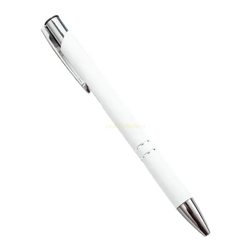 Bolígrafo De Metal retráctil para hombre y mujer, pluma de firma de Metal de primera calidad, punta de 1,0mm, regalo de negocios para oficina, envío directo